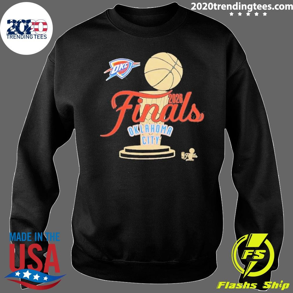 Okc Thunder 2026 Nba Finals Trophy Shirt
