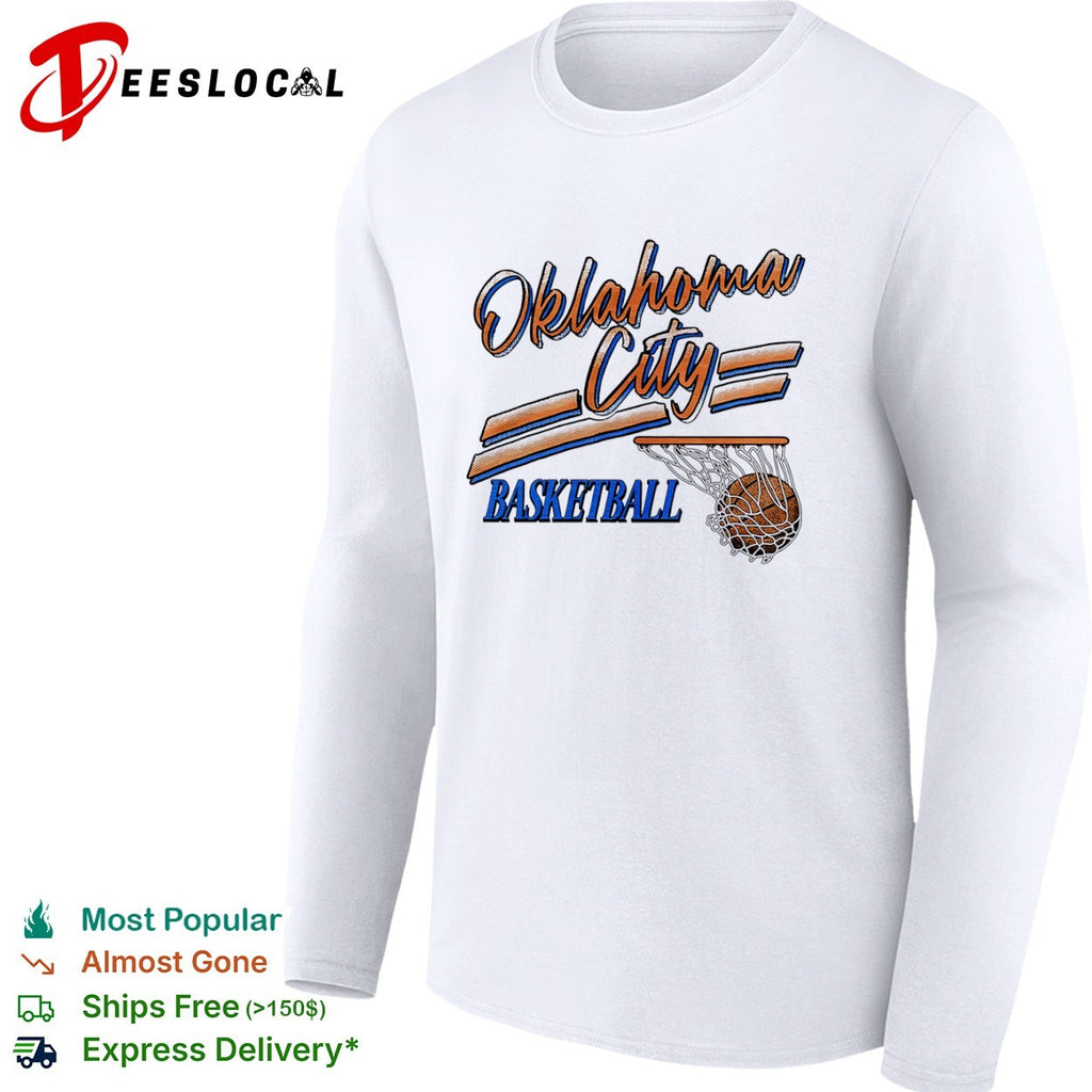 Oklahoma City Basketball featuring Oklahoma City and Basketball shirt