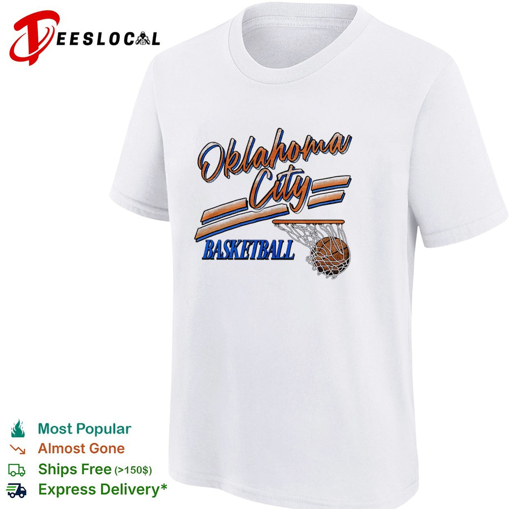 Oklahoma City Basketball featuring Oklahoma City and Basketball shirt