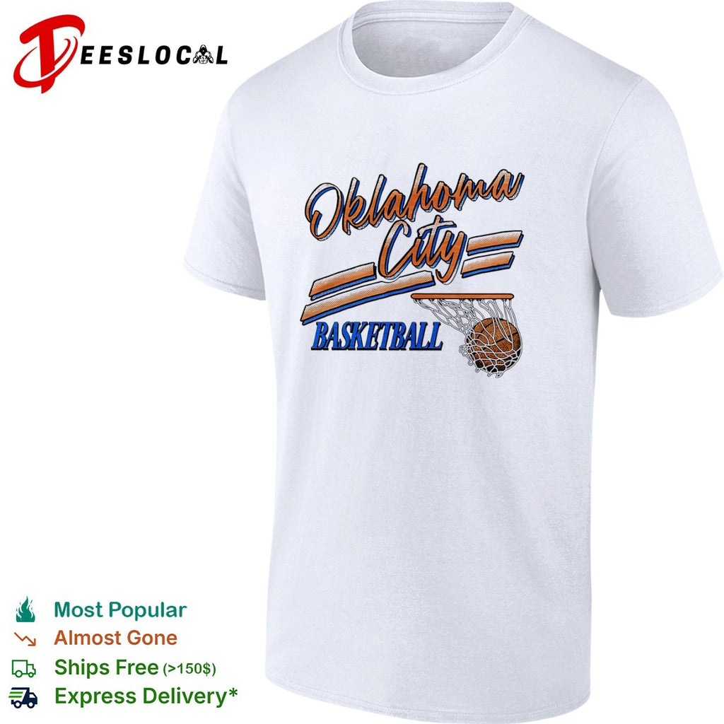 Oklahoma City Basketball featuring Oklahoma City and Basketball shirt