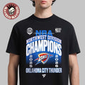 Oklahoma City Thunder 2026 NBA Northwest Division Champions Locker Room T-Shirt