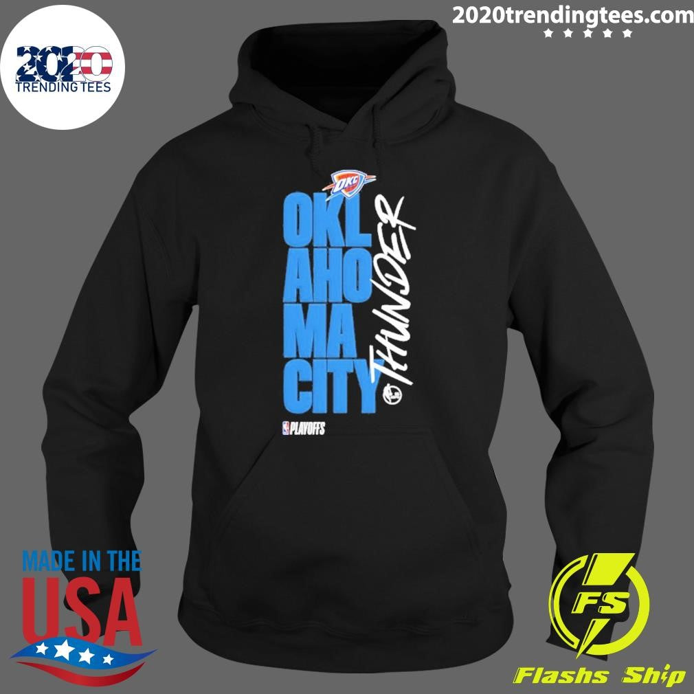 Oklahoma City Thunder 2026 Nba Playoff Black Shirt