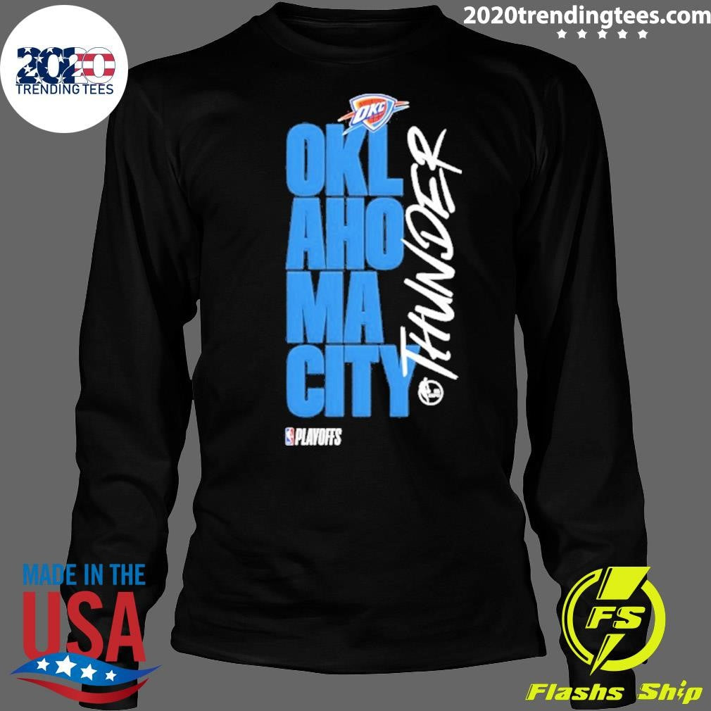 Oklahoma City Thunder 2026 Nba Playoff Black Shirt
