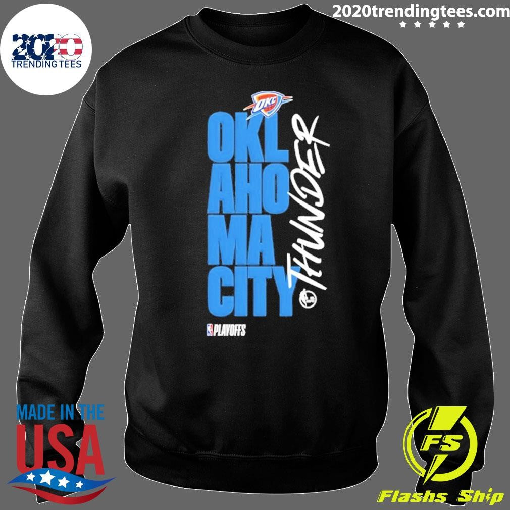 Oklahoma City Thunder 2026 Nba Playoff Black Shirt