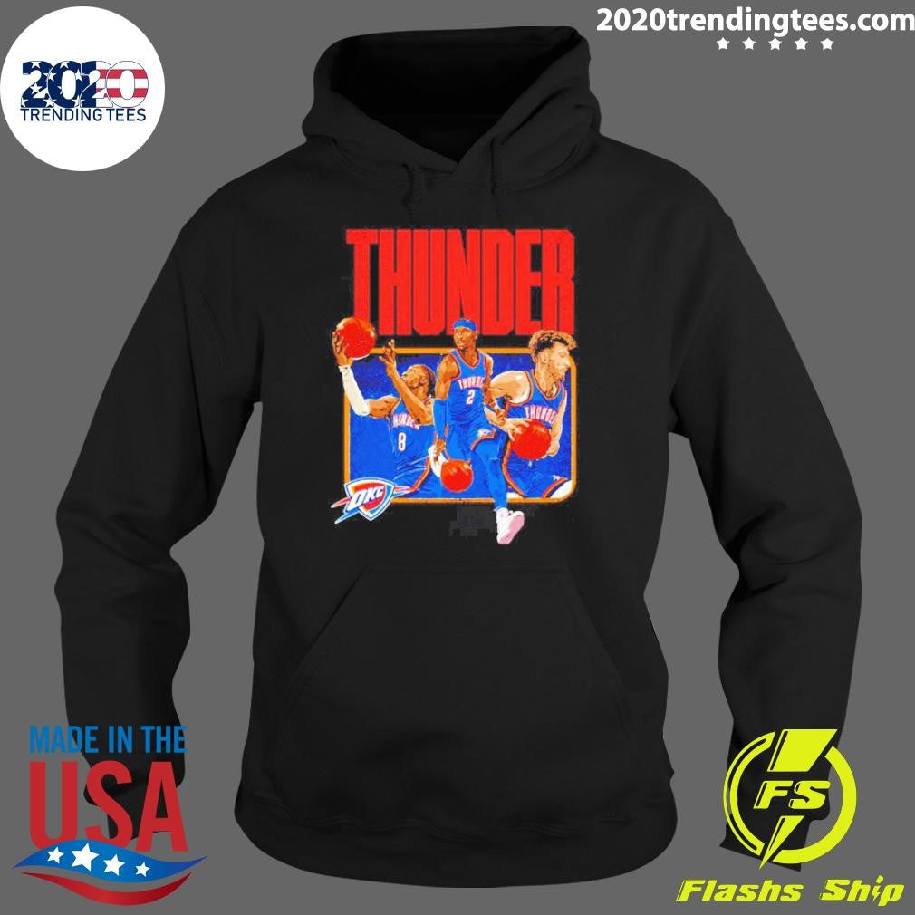 Oklahoma City Thunder 2026 Playoffs Trio Graphic Shirt