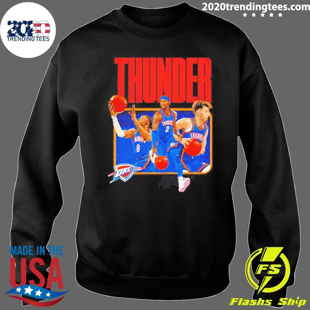 Oklahoma City Thunder 2026 Playoffs Trio Graphic Shirt