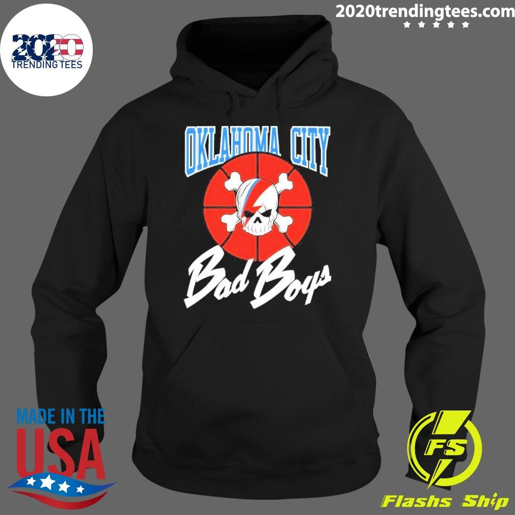 Oklahoma City Thunder Bad Boys Skull Shirt
