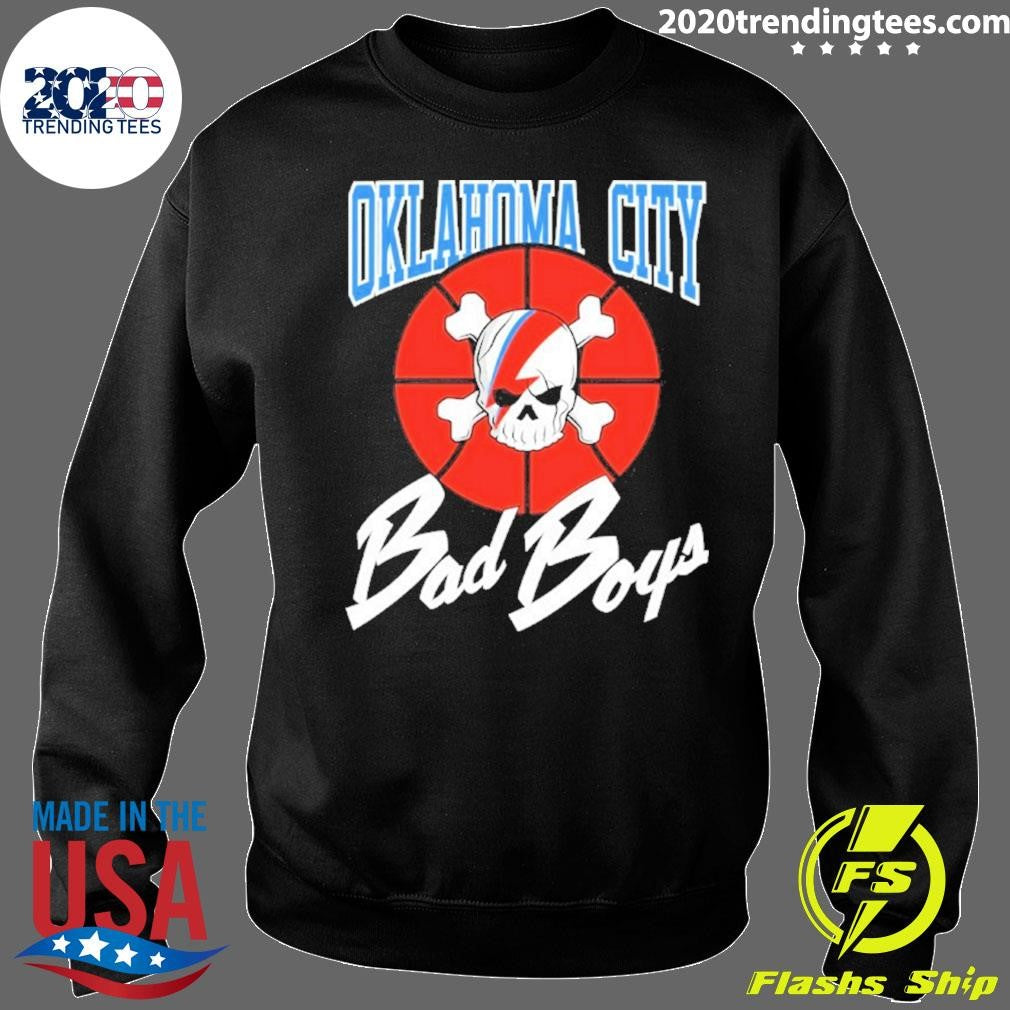 Oklahoma City Thunder Bad Boys Skull Shirt