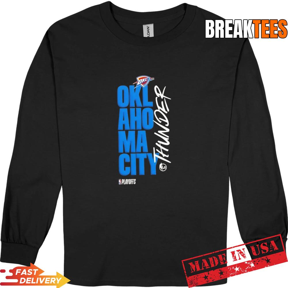 Oklahoma City Thunder Basketball NBA Playoffs T-Shirt