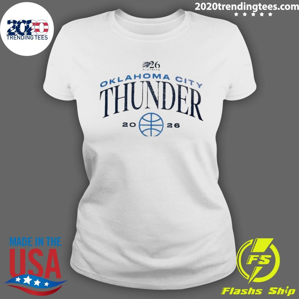 Oklahoma City Thunder Playoffs 26 Oklahoma City Thunder 2026 Shirt Game 2 Shirt