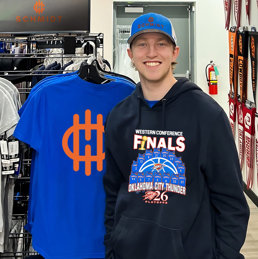 Oklahoma City Thunder Western Conference Finals playoffs jerseys collage shirt