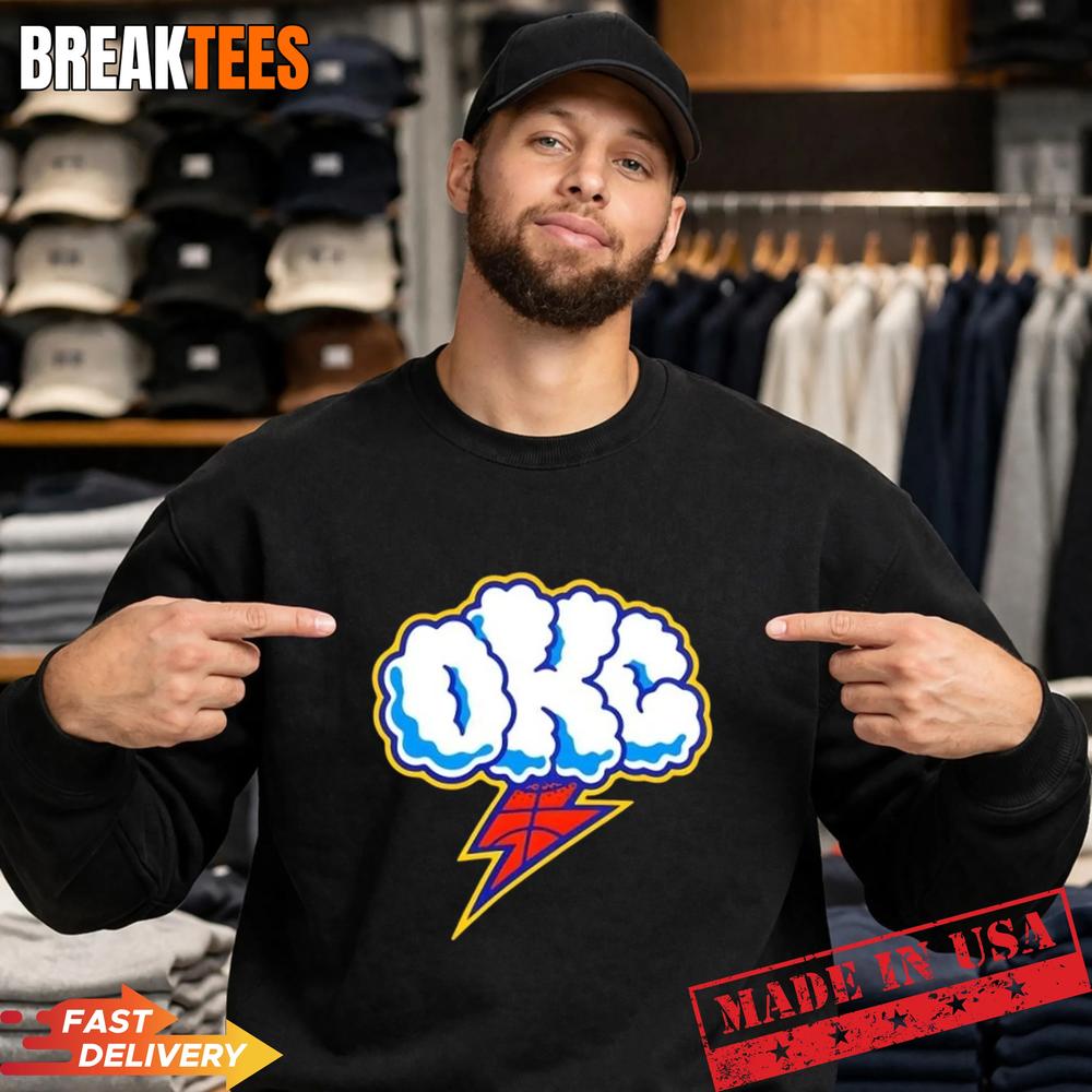 Oklahoma City Thunder basketball lighting T-Shirt