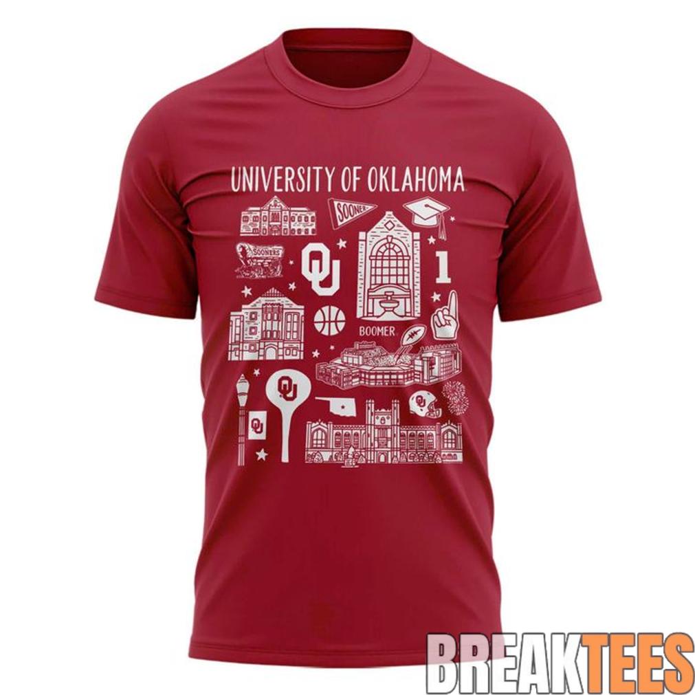 Oklahoma Sooners 2026 College World Series T-Shirt