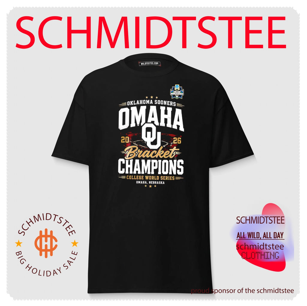 Oklahoma Sooners Baseball 2026 CWS OMAHA Bracket Champions shirt
