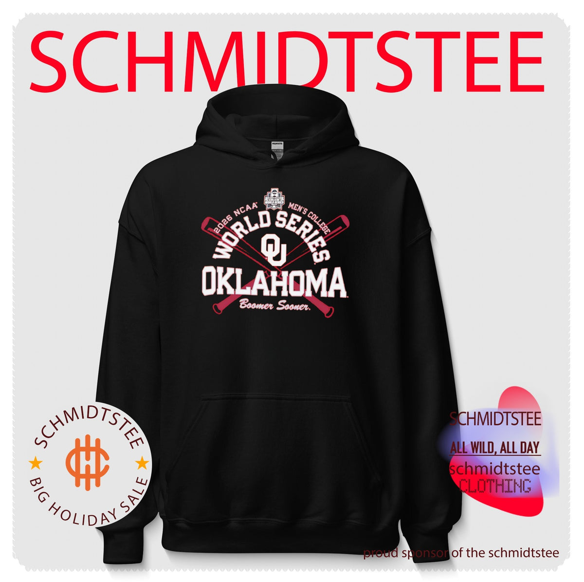 Oklahoma Sooners Boomer Sooner 2026 NCAA Men’s College World Series shirt