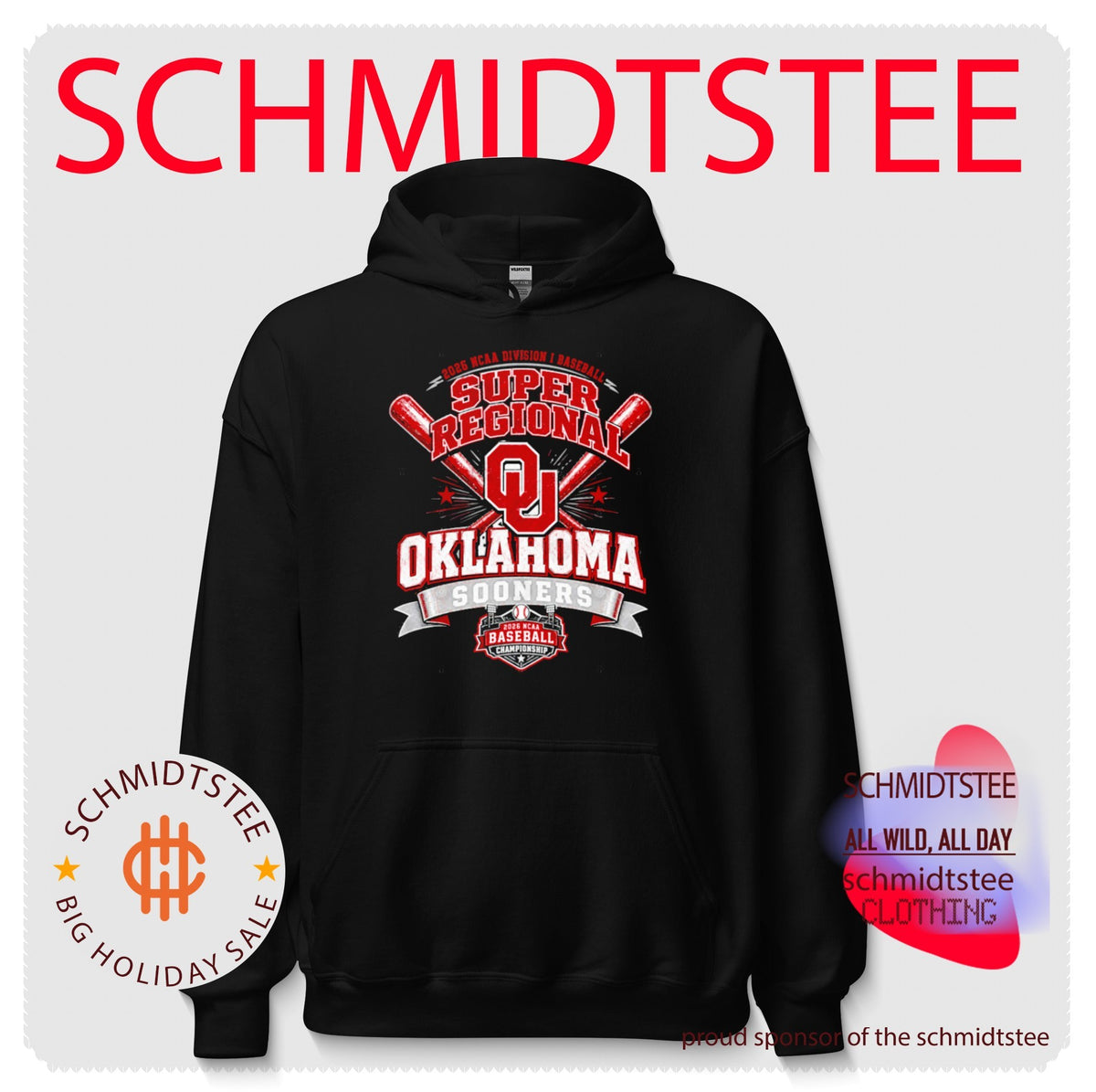 Oklahoma Sooners Champion 2026 NCAA Division I Baseball Super Regionals shirt