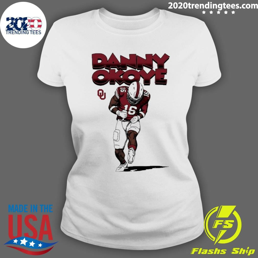 Oklahoma Sooners Danny Okoye Player Caricature Shirt
