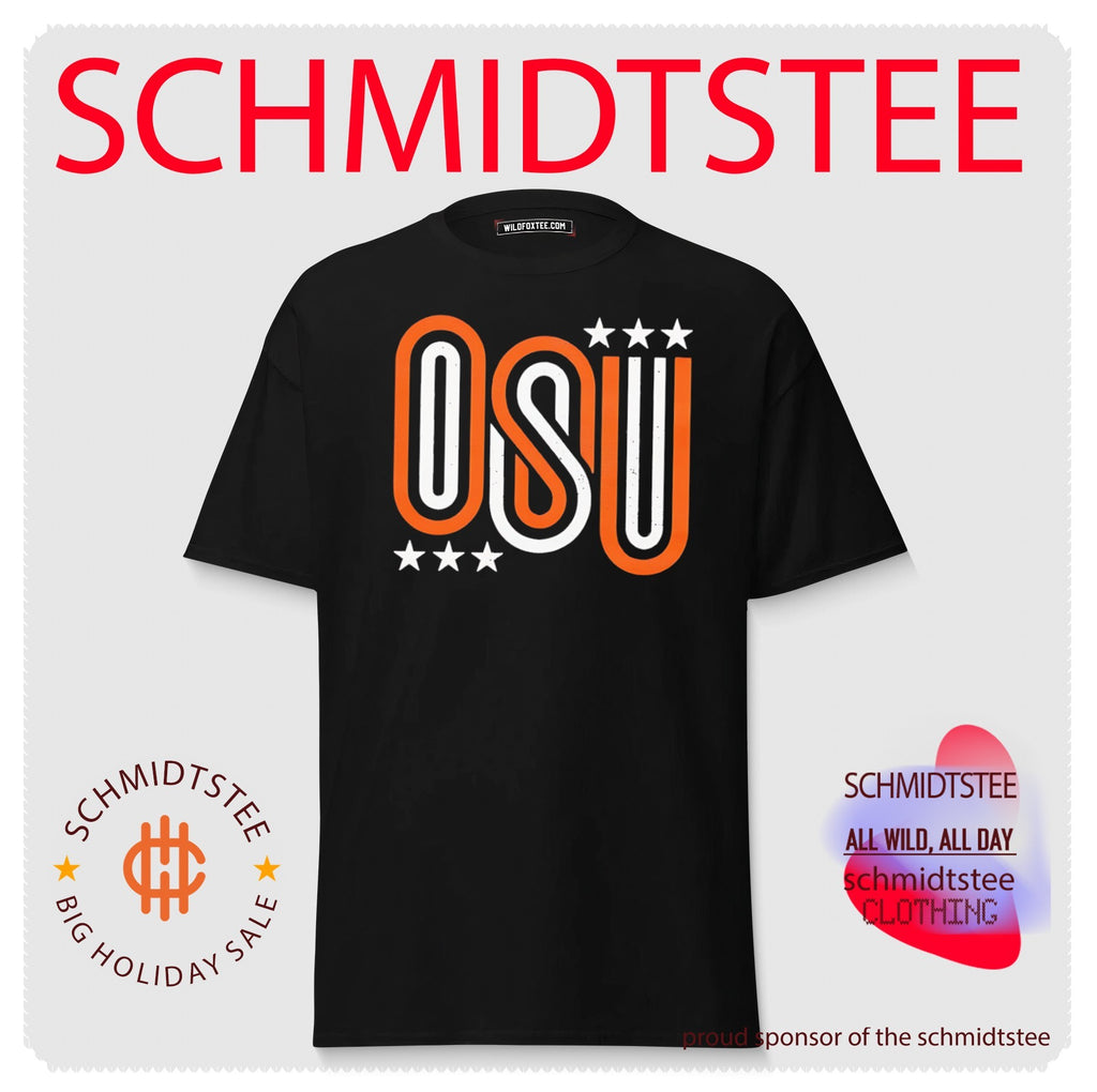 Oklahoma State University logo shirt