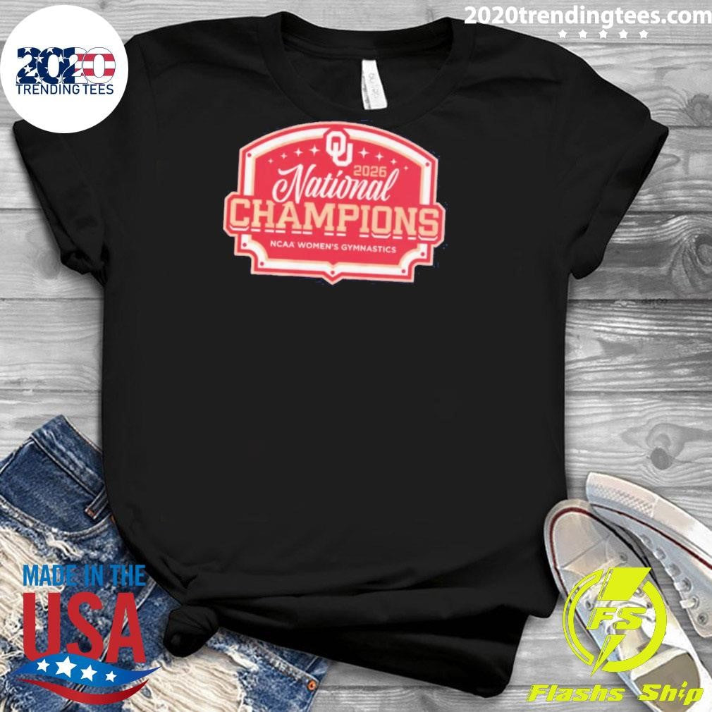 Oklahoma Women’s Gymnastics 2026 National Champions Shirt