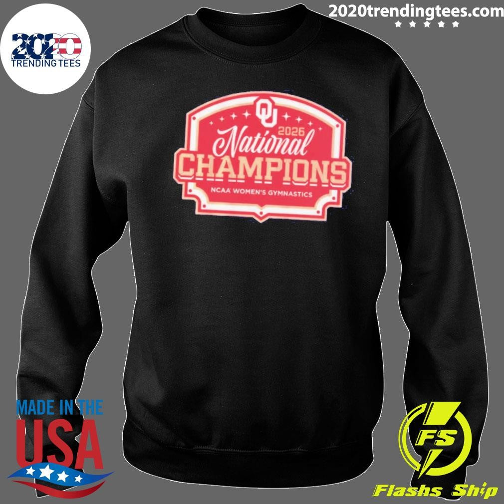 Oklahoma Women’s Gymnastics 2026 National Champions Shirt