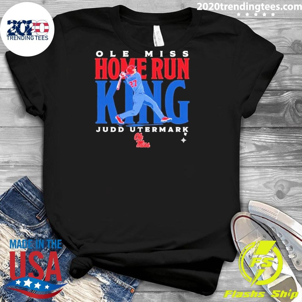 Ole Miss Baseball Judd Utermark Home Run King Shirt