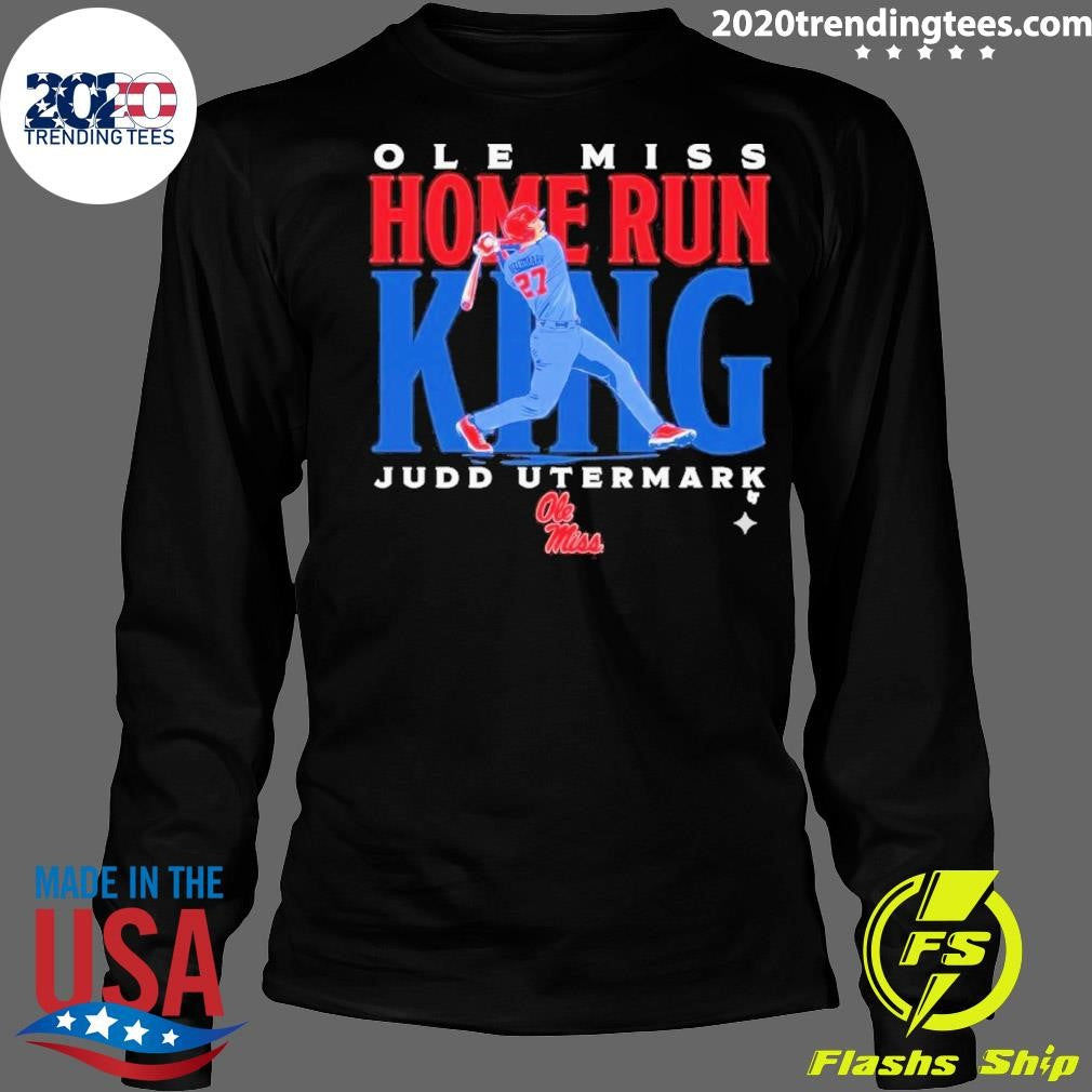 Ole Miss Baseball Judd Utermark Home Run King Shirt