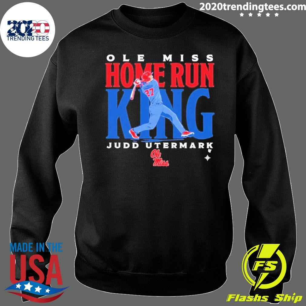 Ole Miss Baseball Judd Utermark Home Run King Shirt