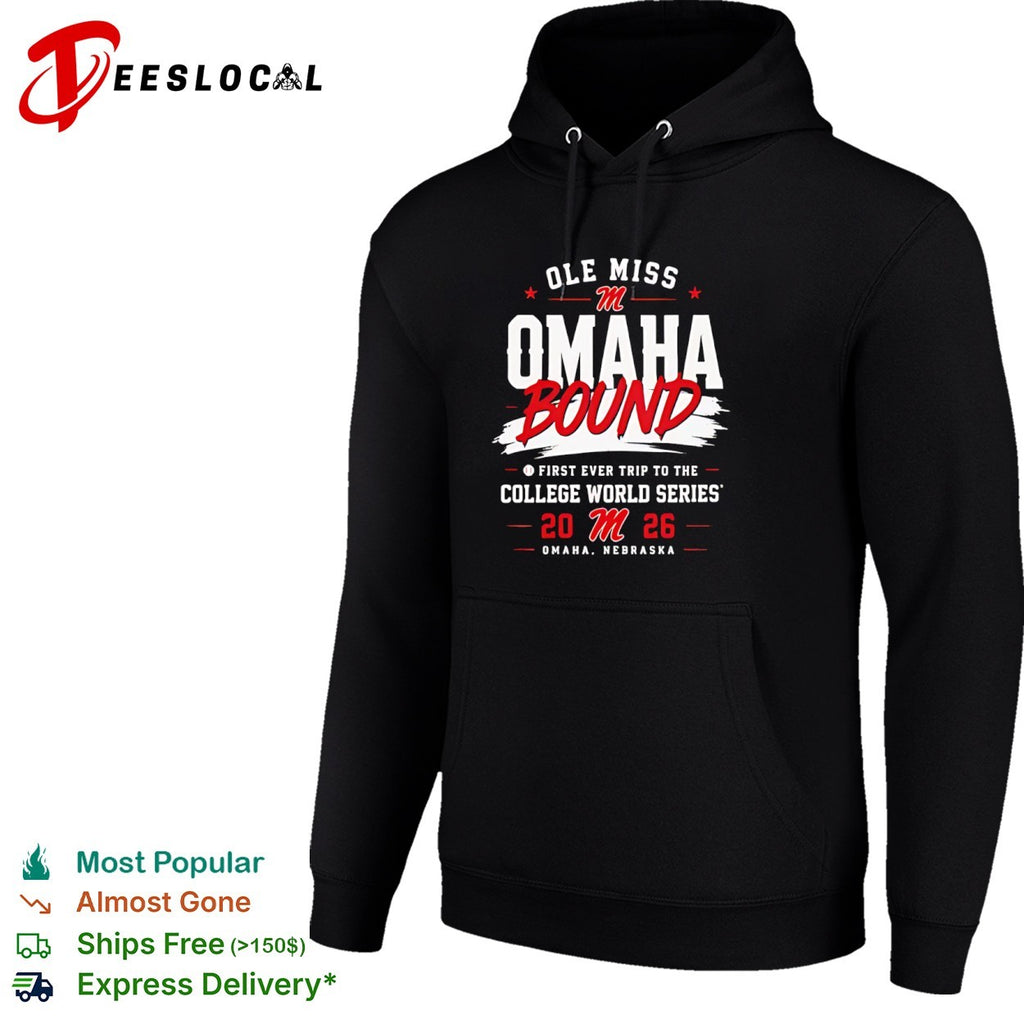 Ole Miss Omaha Bound First Ever Trip to the College World Series 2026 Omaha shirt