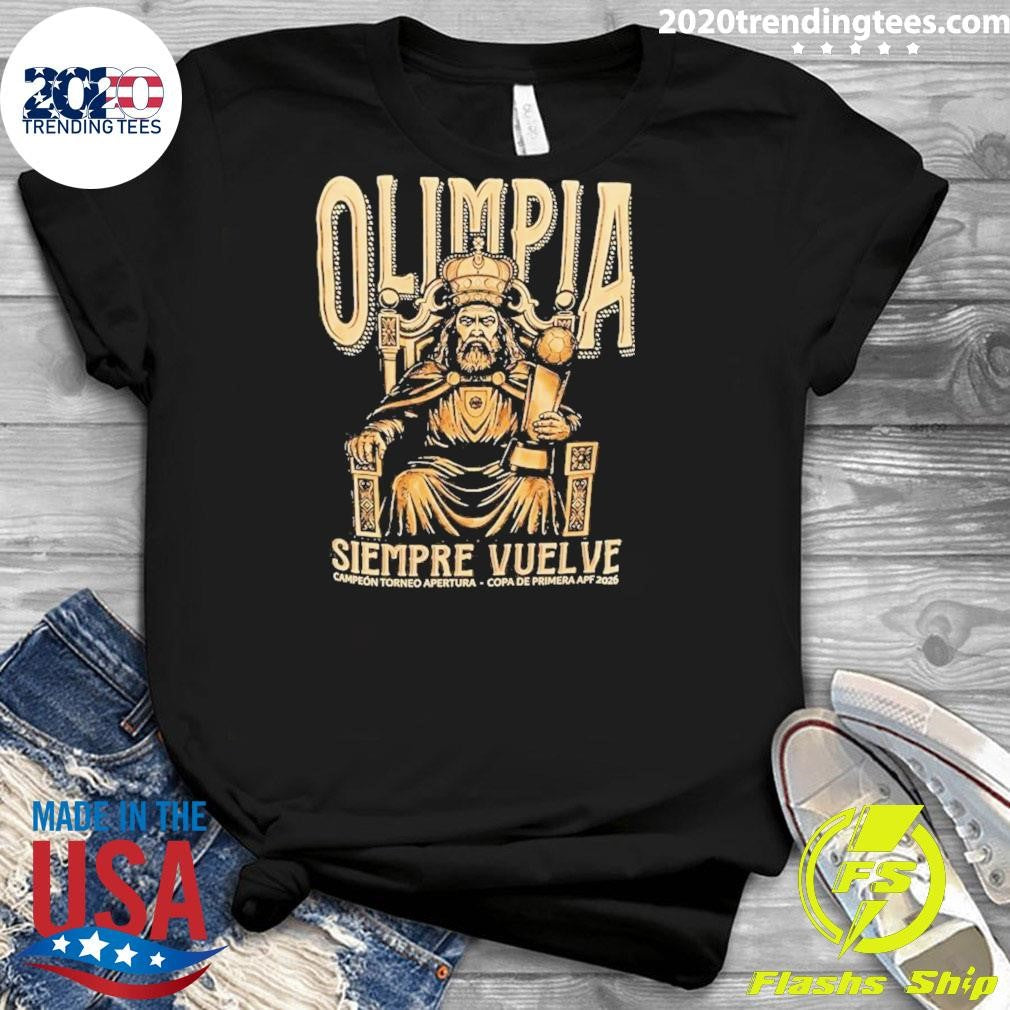 Olimpia Siempre Vuelve 48 Veces Campeón 2026 Shirt
