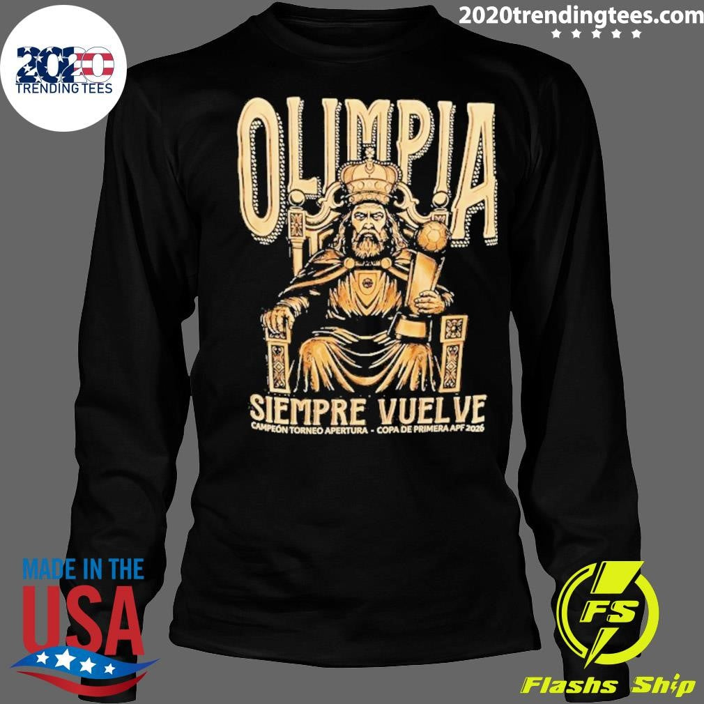 Olimpia Siempre Vuelve 48 Veces Campeón 2026 Shirt