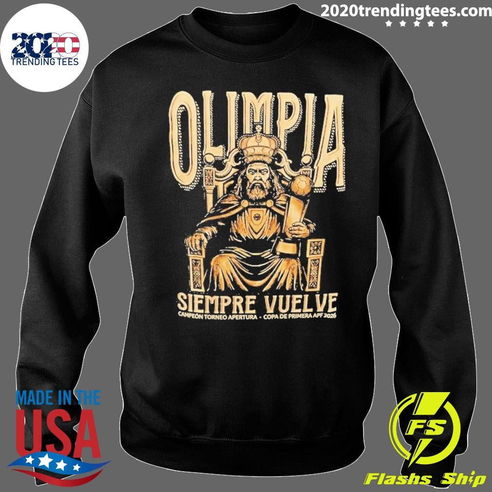 Olimpia Siempre Vuelve 48 Veces Campeón 2026 Shirt