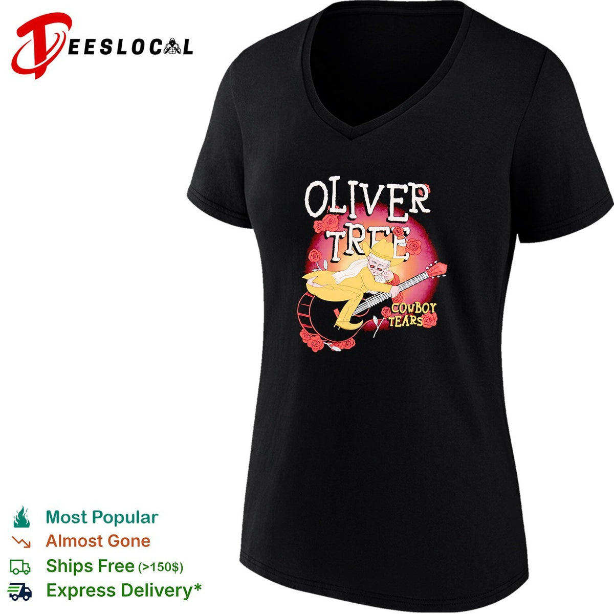 Oliver Tree Cowboy Tears Tour 2022 vintage shirt