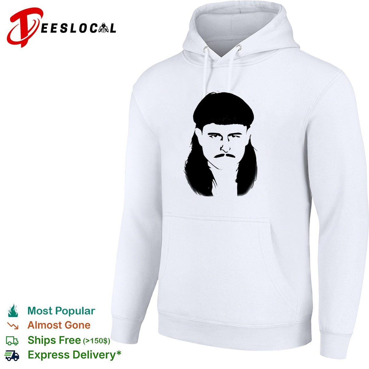 Oliver Tree Silhouette face portrait shirt