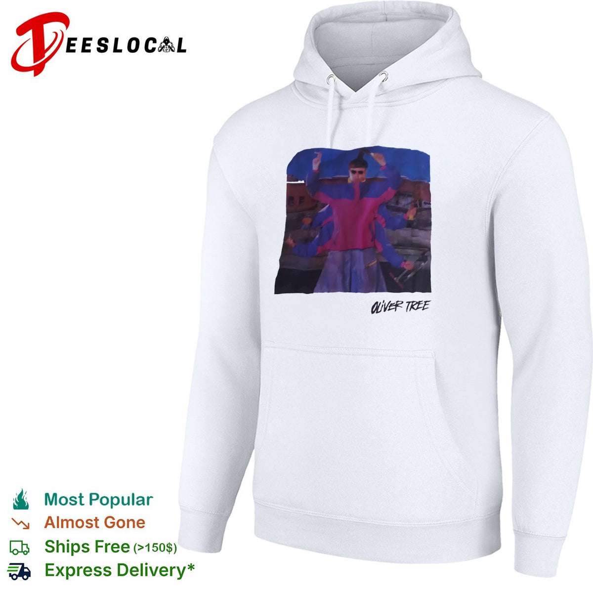 Oliver Tree multi armed deity shirt