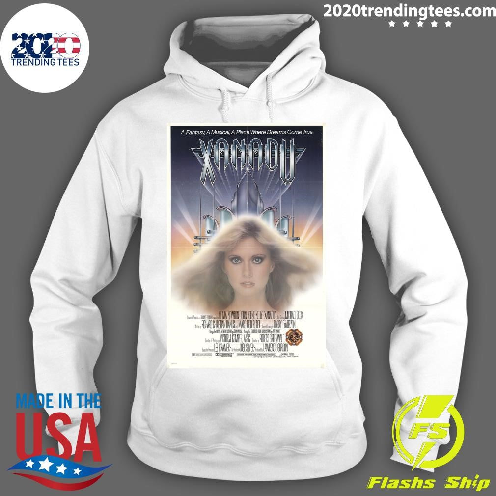 Olivia Newton-John A Fantasy, A Musical, A Place Where Dreams Come True Xanadu Shirt