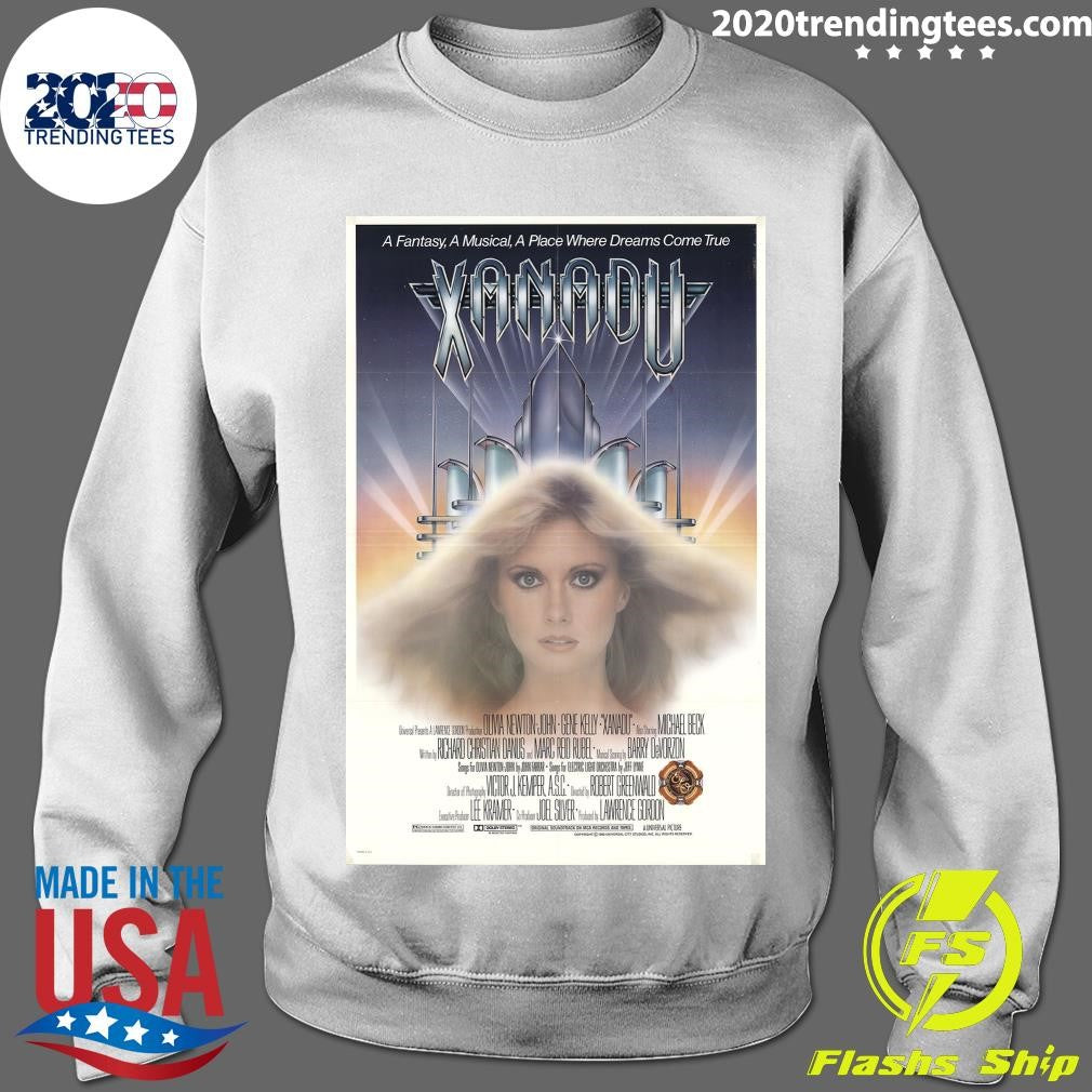 Olivia Newton-John A Fantasy, A Musical, A Place Where Dreams Come True Xanadu Shirt