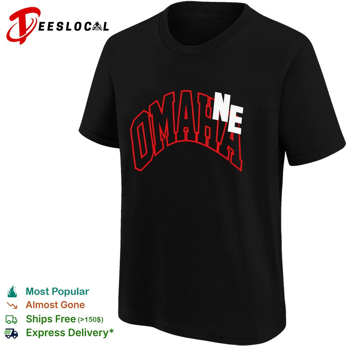 Omahne Nebraska Cornhuskers Omaha College World Series shirt
