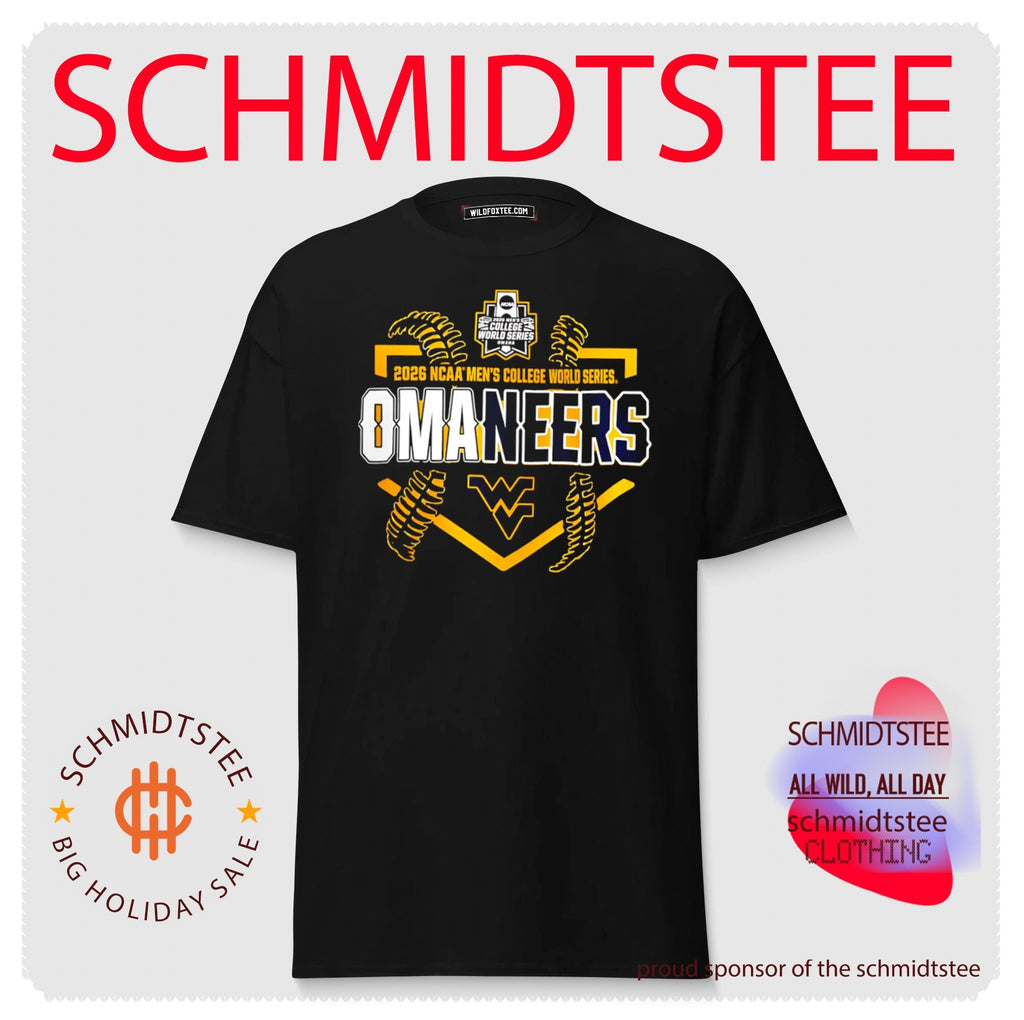 Omaneers Omaha Bound WVU Baseball 2026 NCAA Men’s College World Series shirt