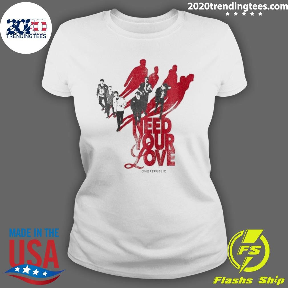 OneRepublic Need Your Love Photo Shirt
