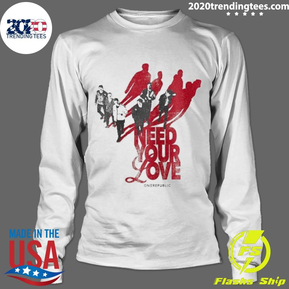 OneRepublic Need Your Love Photo Shirt