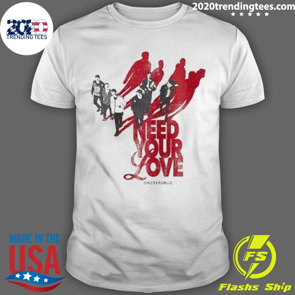 OneRepublic Need Your Love Photo Shirt