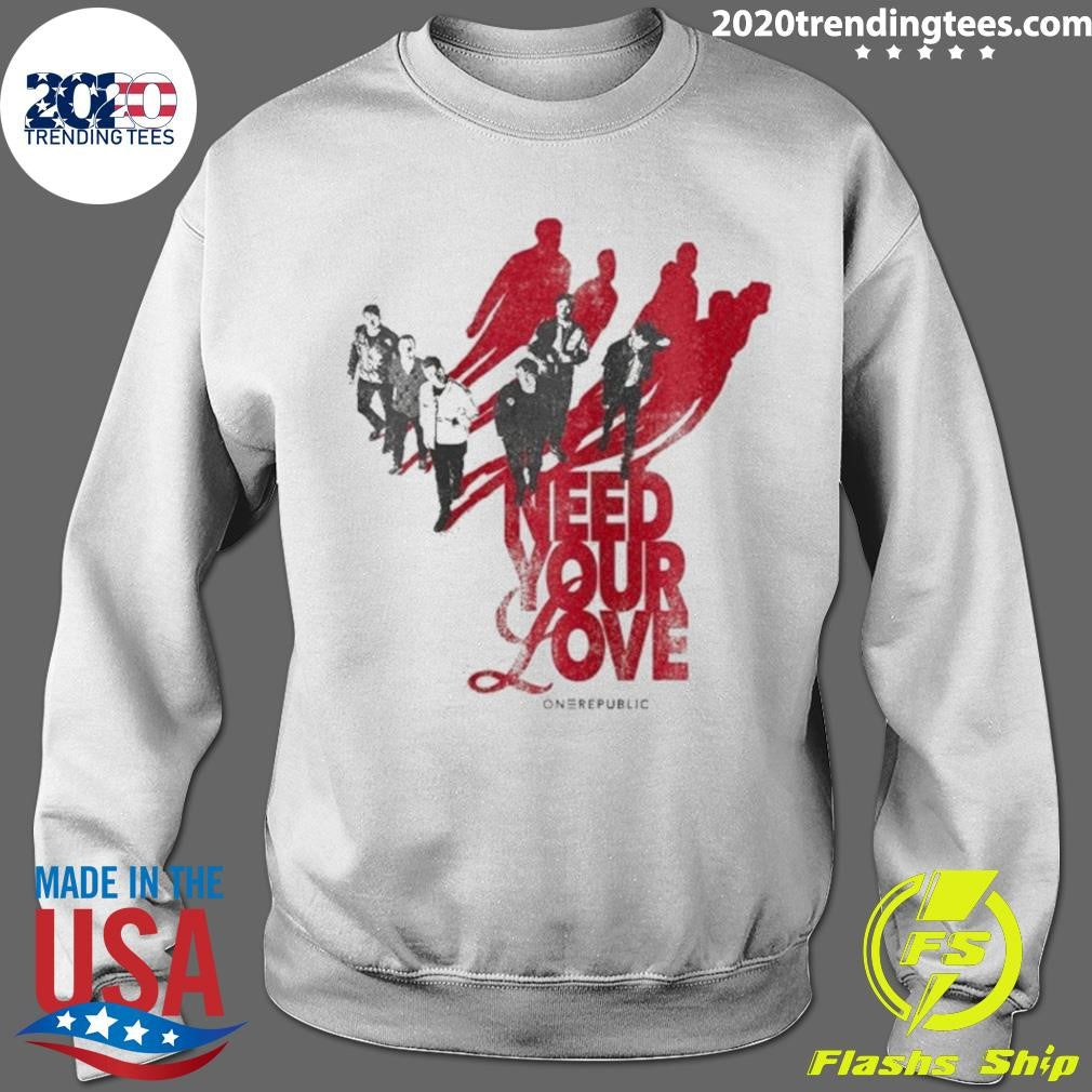 OneRepublic Need Your Love Photo Shirt