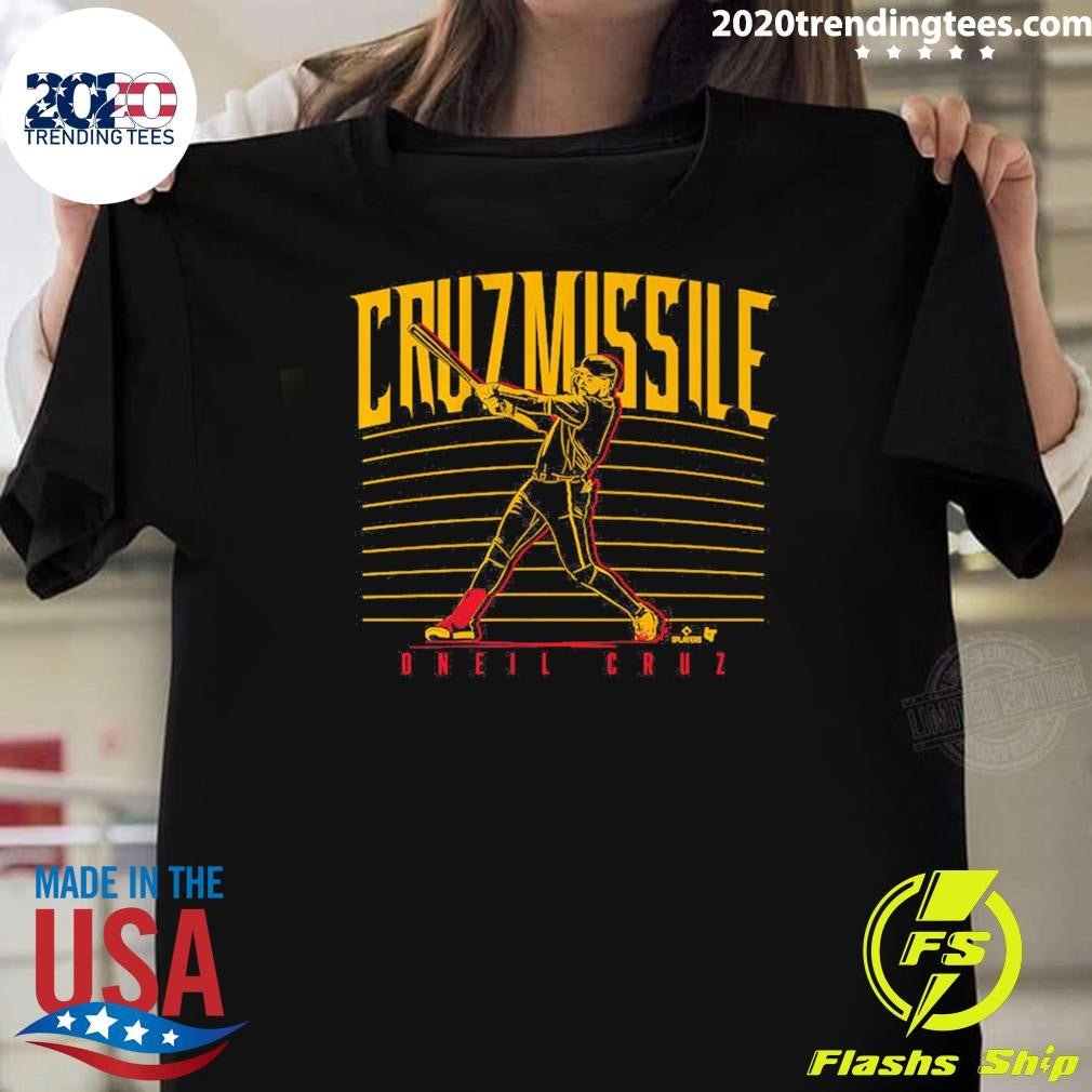 Oneil Cruz Hitting Missile Shirt