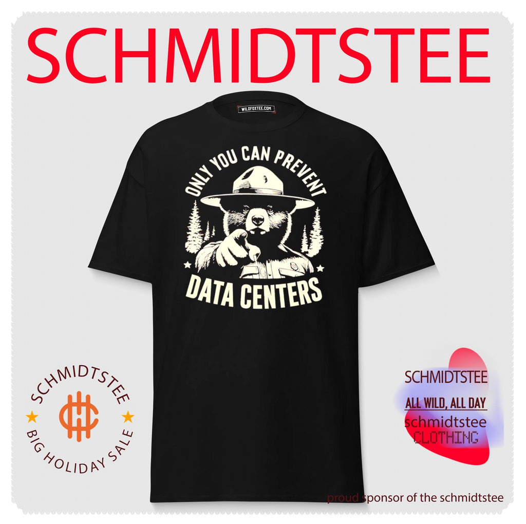 Only You Can Prevent Data Centers Smokey Bear shirt