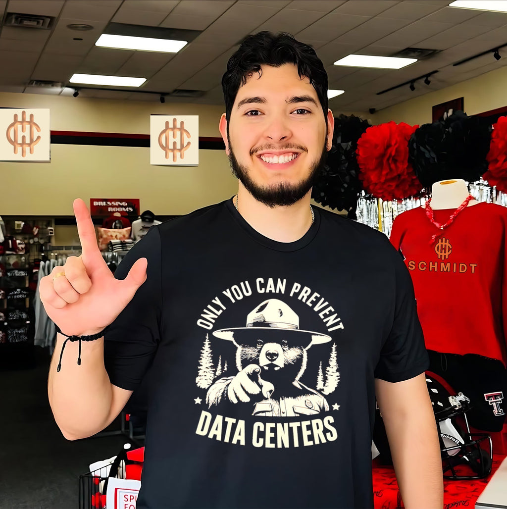 Only You Can Prevent Data Centers Smokey Bear shirt
