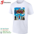 Onpice characters Anime pirate crew group poster shirt