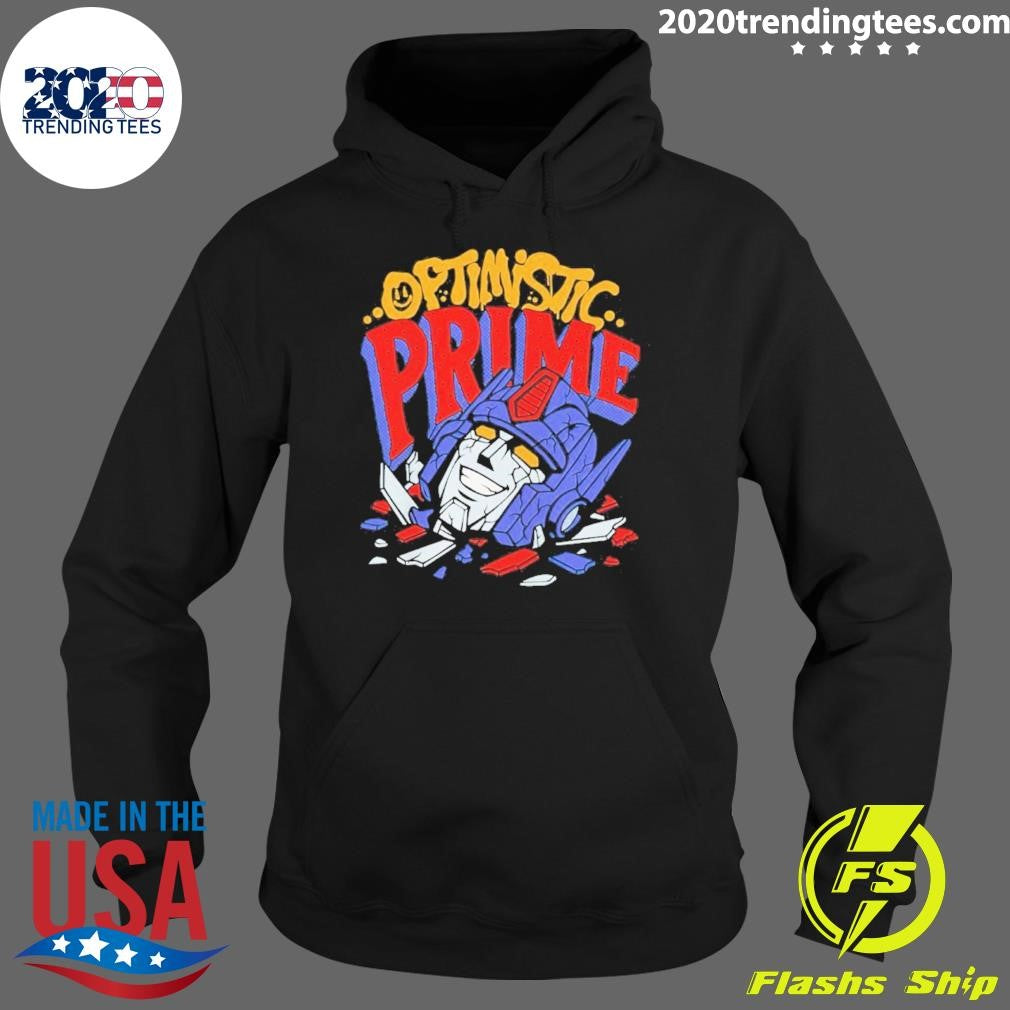 Optimus Prime Transformers Head Cartoon Shirt
