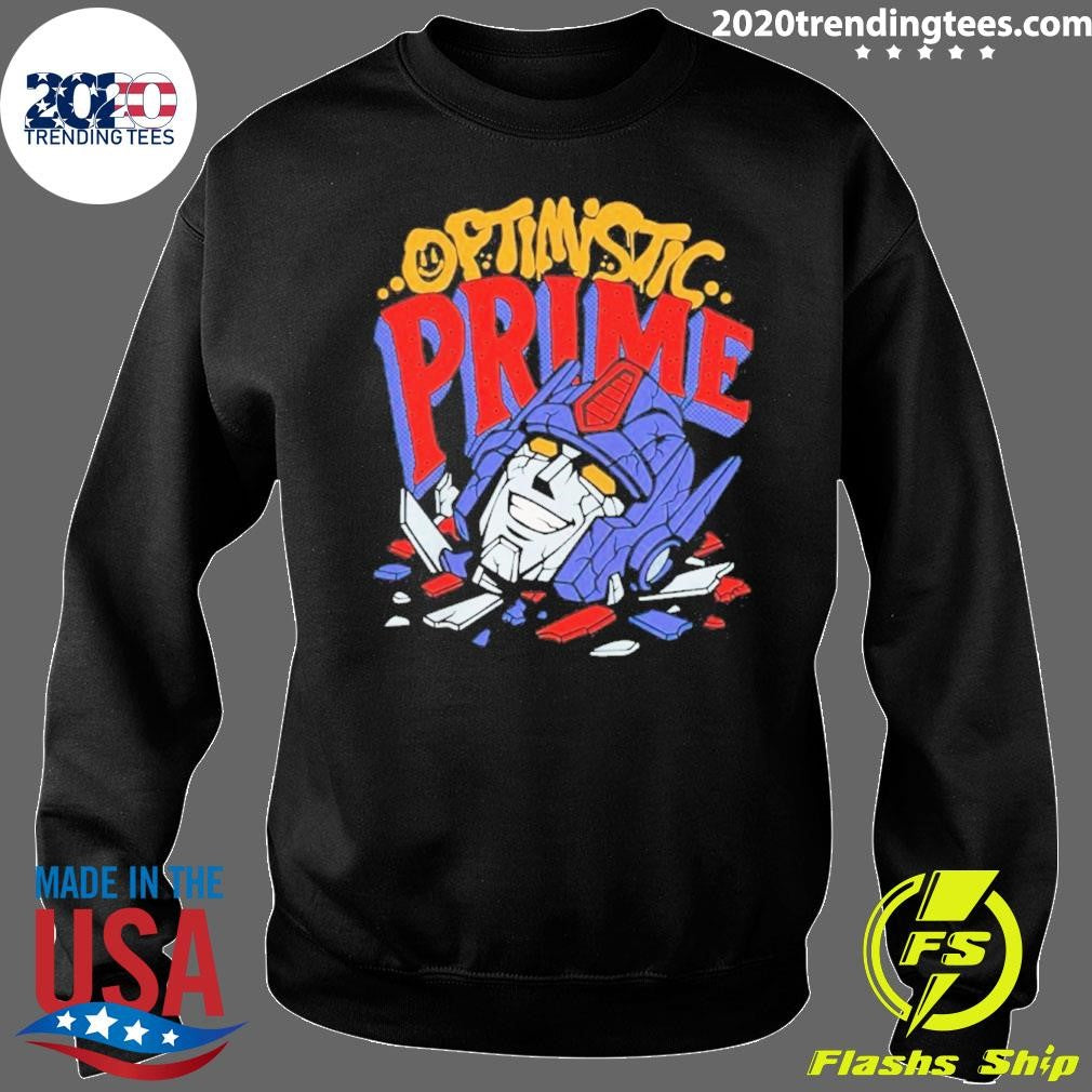 Optimus Prime Transformers Head Cartoon Shirt