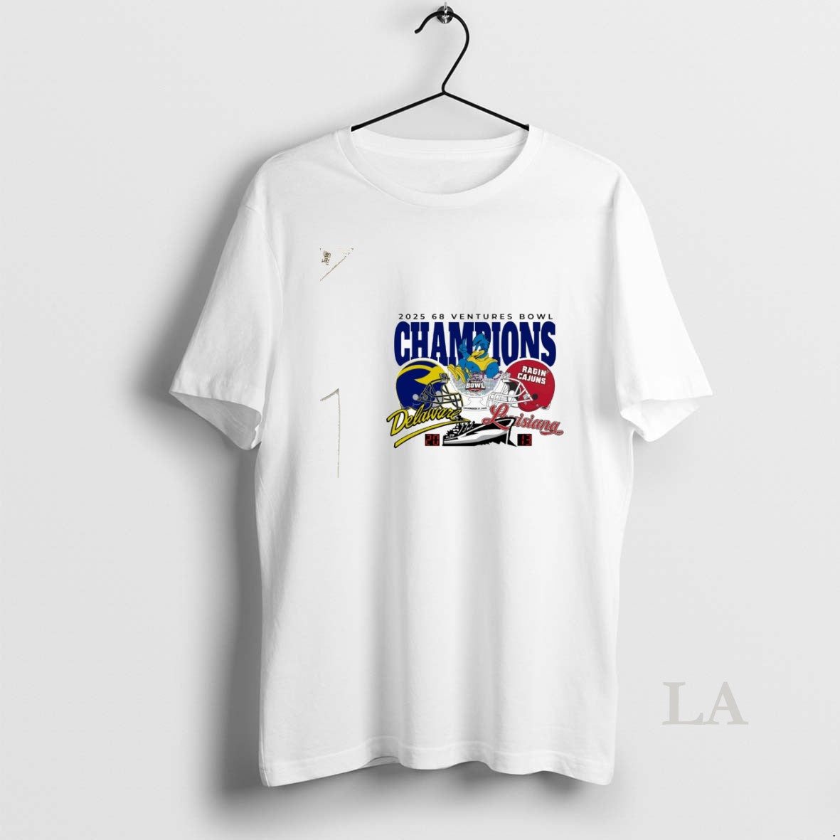 Original 2025 68 Ventures Bowl Louisiana Ragin Cajuns Defeated Delaware Blue Hens Final Score 20