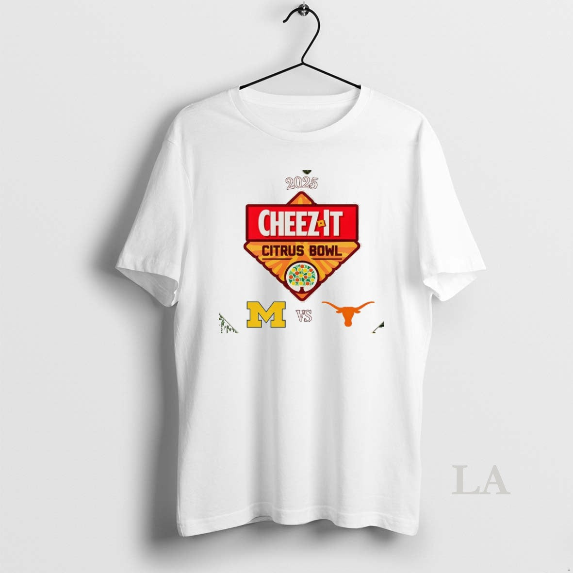 Original Cheez It Citrus Bowl 2025 Michigan Wolverines Vs Texas Longhorns Logo